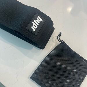 Black Resistance Band with Mesh Bag